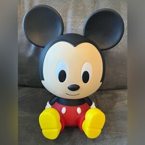 Disney Mickey Mouse PVC Bank, NWOT